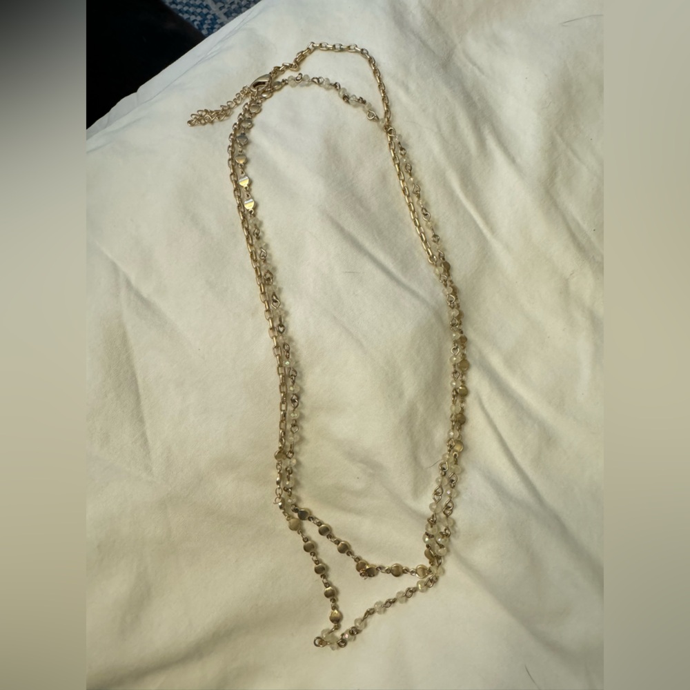 Gold necklace